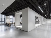 輕工業辦公室裝修裝飾設計效果-第1548期